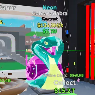 Cobracadabra NEON 134.9M/s Fortnite Steal The Brainrot
