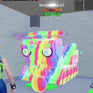 Wreczilla 67 Party LVL 200  / Go Up For Brainrots Fortnite