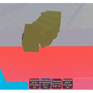 4x Huge/Titanic Caterpillar (CHEAPEST)