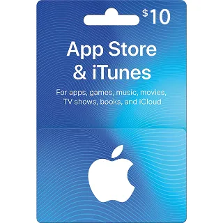 $10.00 USD $10.00 USD Apple USA APPLE GIFT CARD