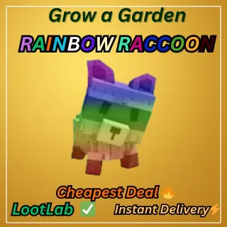 Rainbow Raccoon