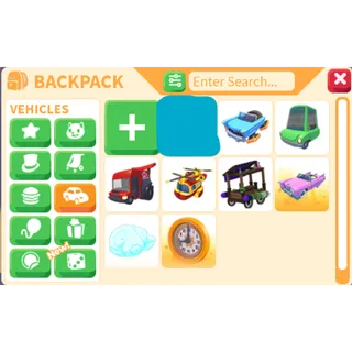 Adopt Me Vehicle Bundle