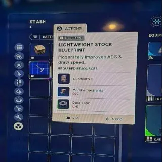 Lightweight Stock Bluepr