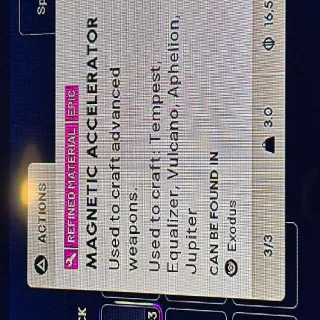 Magnetic Accelerator X3 Arc Raiders