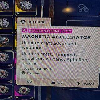 Magnetic Accelerator X3 Arc Raiders