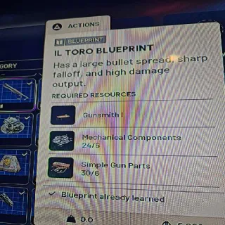 Il Toro Blueprint Arc Raiders