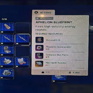 Aphelion Blueprint Arc