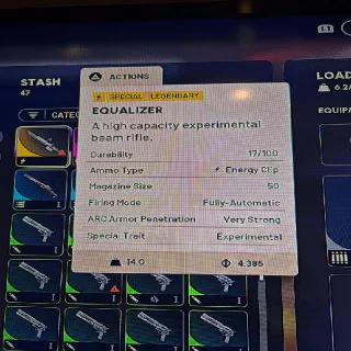 Equalizer Arc Raiders