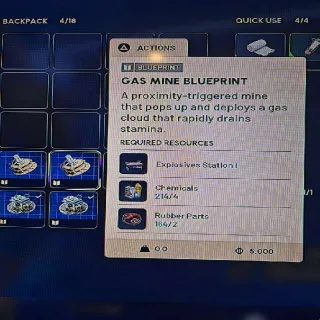 Gas Mine Blueprint Arc Raiders