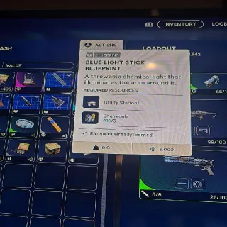 Blue Light Stick Bluepri