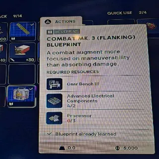 Combat MK. 3 (Flanking) Blueprint Arc Raiders