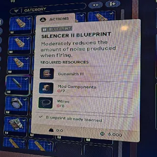 Silencer 2 Blueprint Arc Raiders