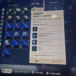 Osprey Blueprint