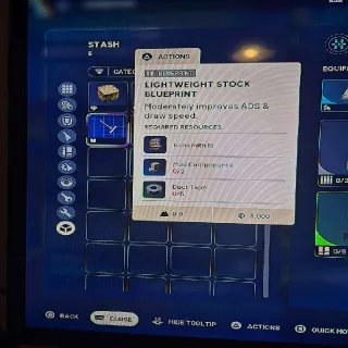 Lightweight Stock Bluepr