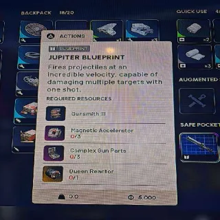 Jupiter Blueprint Arc Raiders