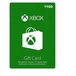 Xbox Gift Card $100.00 USD