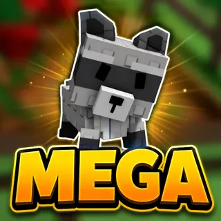 mega raccoon grow a garden
