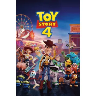 Toy Story 4 4k MA with points 