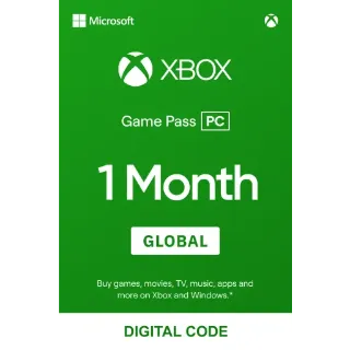 Xbox Game Pass 1-month