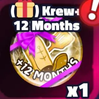 12 Month Krew Pass