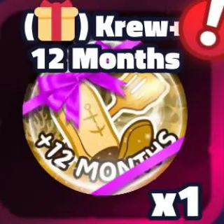 12 Month Krew Pass