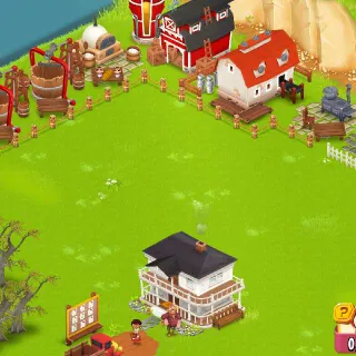 Hayday level 34 account