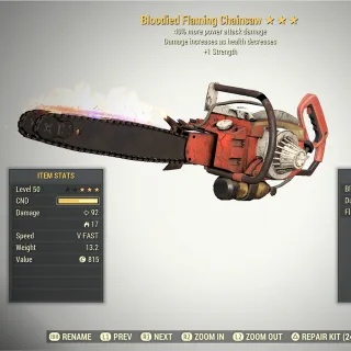 Weapon | B40PA+1S Chainsaw