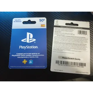 €50.00 EUR PlayStation Store