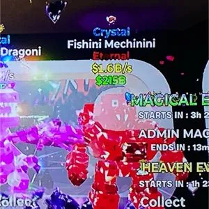 Fishnini machinini crystal one trait