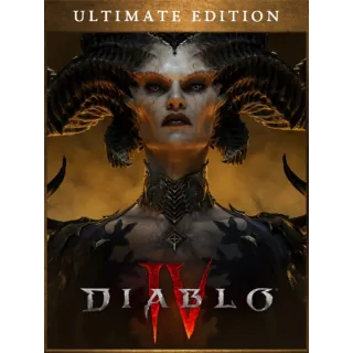 Diablo IV: Ultimate Edition  US  Xbox One / Xbox Series X|S