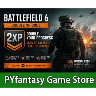 Battlefield 6 - 60 Min Double XP PC/PS5/Xbox Series X|S CD Key