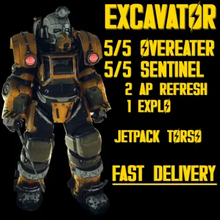 EXCAVATOR OVEREATER SENTINEL