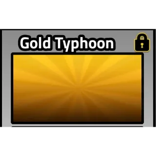 Gold typhoon