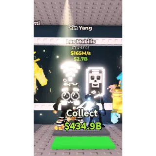 steal a brainrot los moblis ying yang 165m per sec