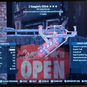 Weapon | V25+A & Ammo