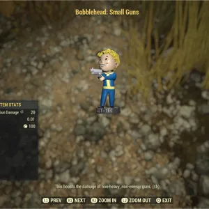 100 Small Gun Bobblehead