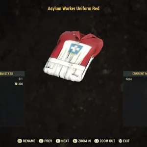 Red Asylum Uniform