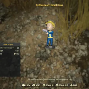 100 Small Gun Bobblehead