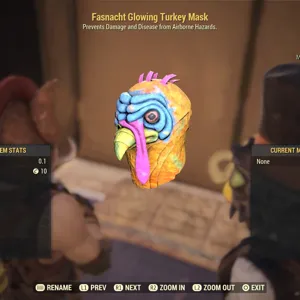 Fasnacht Glowing Turkey