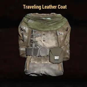 Traveling Leather Coat