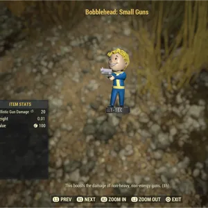 250 Bobblehead Small Gun