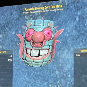 Glowing Corn Cob Mask