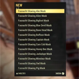 Glowing Mask Collection