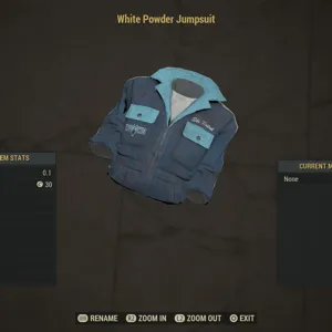 White Powder Jumpsuit