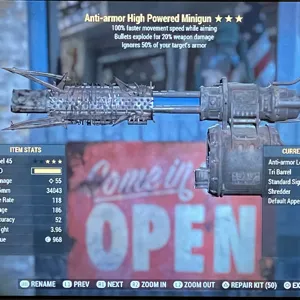 Weapon | AAE Fms Minigun + ammo