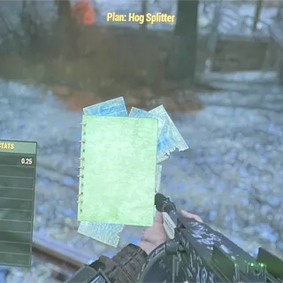 Hog Splitter plan
