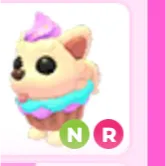 Neon rideable Pupcake