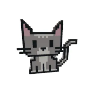 8-bit tabby cat Roblox