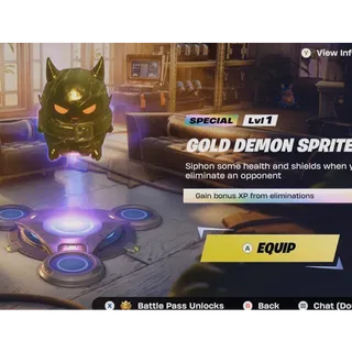 Gold Demon sprite 