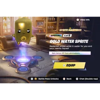 Gold Water sprite 